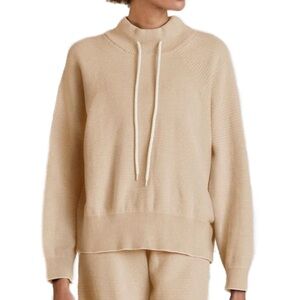 Varley Maceo Knit Top in Ginger Root XS